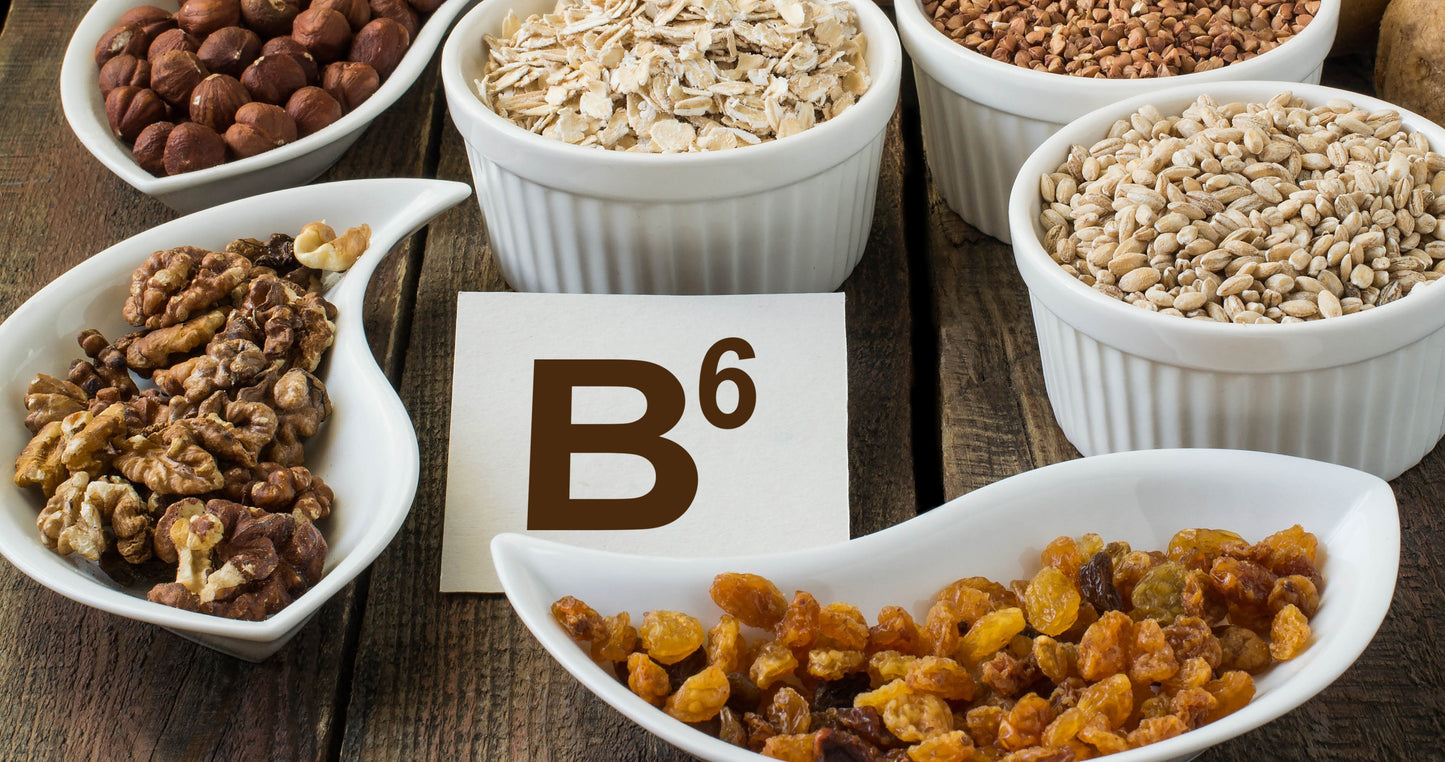 VITAMIN B-6 POWER FÜR GEHIRN, STOFFWECHSEL & HORMONE