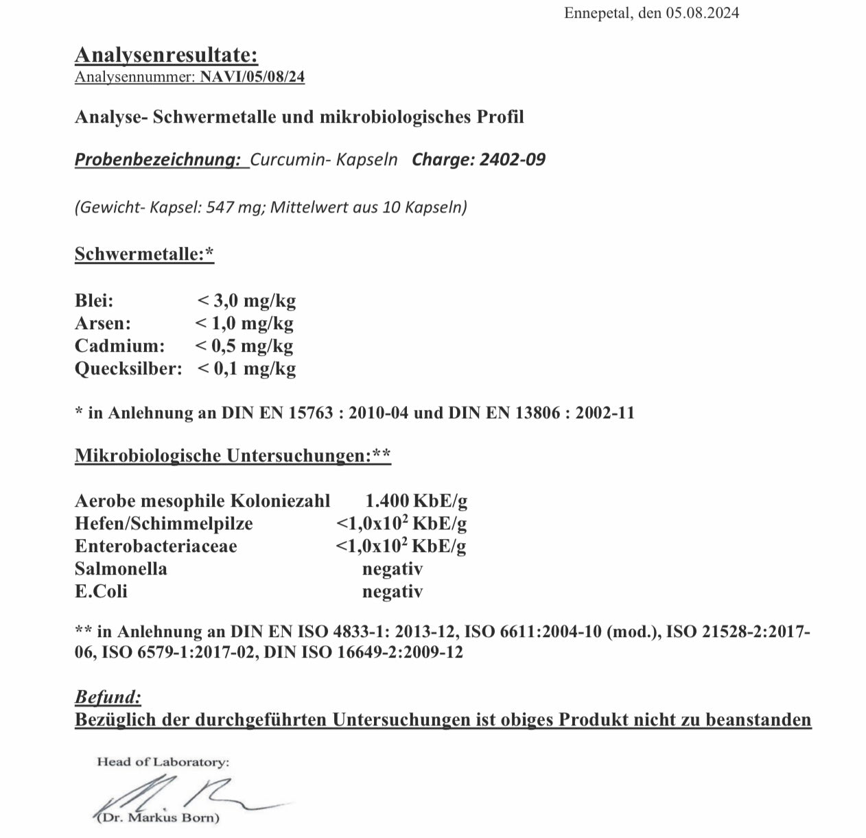 Curcumin Komplex Intenso (Vollspektrum aus longa Curcumaextrakt, Bio longa Kurcuma Pulver & Schwarzer Pfeffer Extrakt, 95% hoher Anteil an Curcuminoide & Piperin, 180 Kapseln)